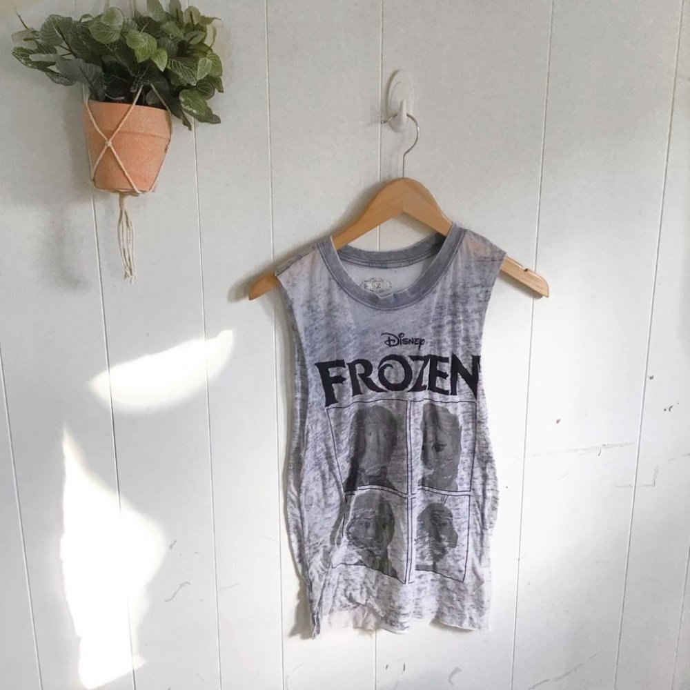 Forever 21 Disney Frozen Muscle Tank!